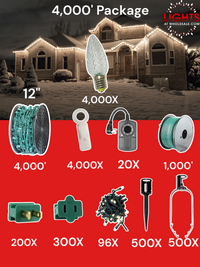 C9 Commercial Elite Bulbs 4000' Contractor Pro Package