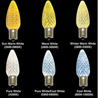 C9 Commercial Elite SMD Pre Bulbed And Pre Clipped Christmas Lights