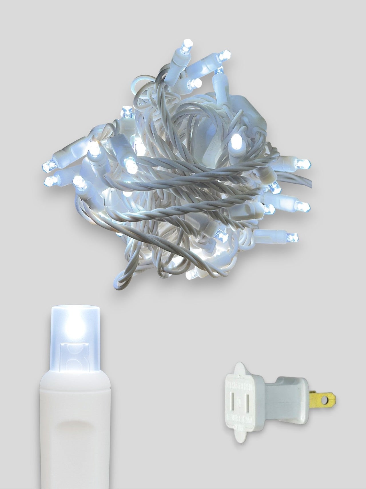 70L 4" Spacing Concave LED Mini Christmas Lights(Ball)
