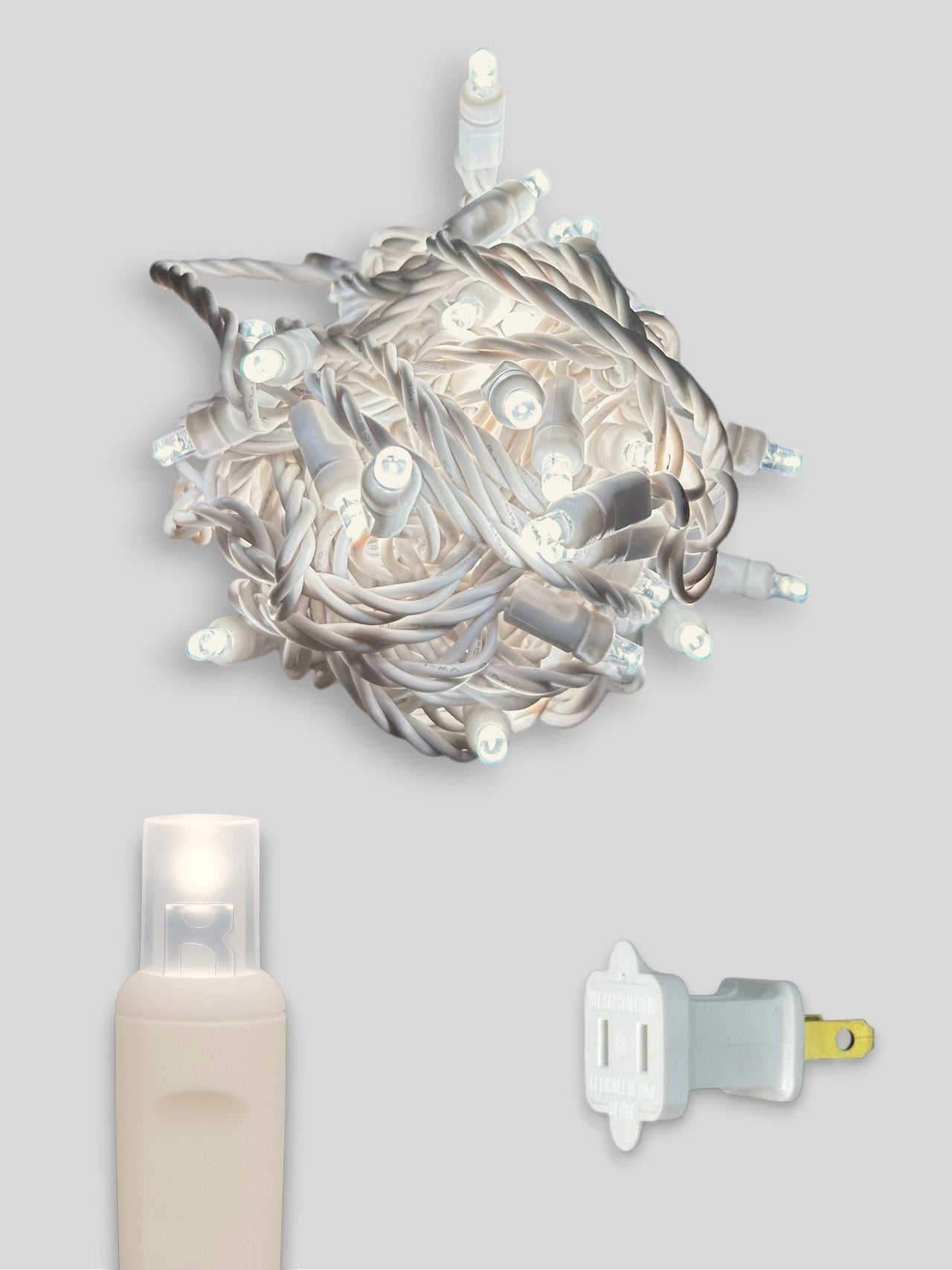 50L 6" Spacing Concave LED Mini Christmas Light (Ball)