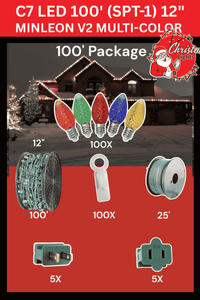 C7 LED 100' SPT-1 12