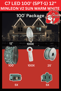 C7 LED 100' SPT-1 12