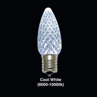 C SMD LED Christmas light bulb in cool white