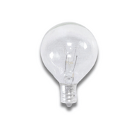G40 Clear Incandescent Bulbs E12 (C7)base