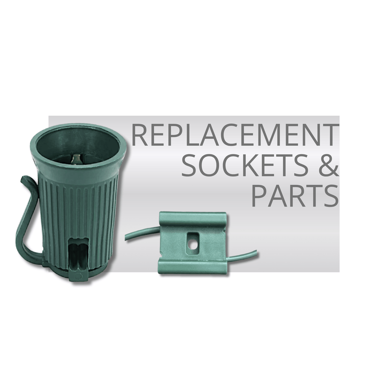 Replacement Sockets & Parts Professional Christmas Lights