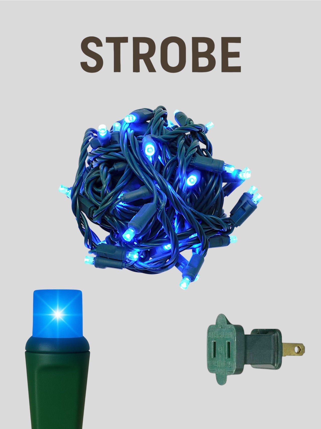 50L 6" Spacing Strobe Mini Lights