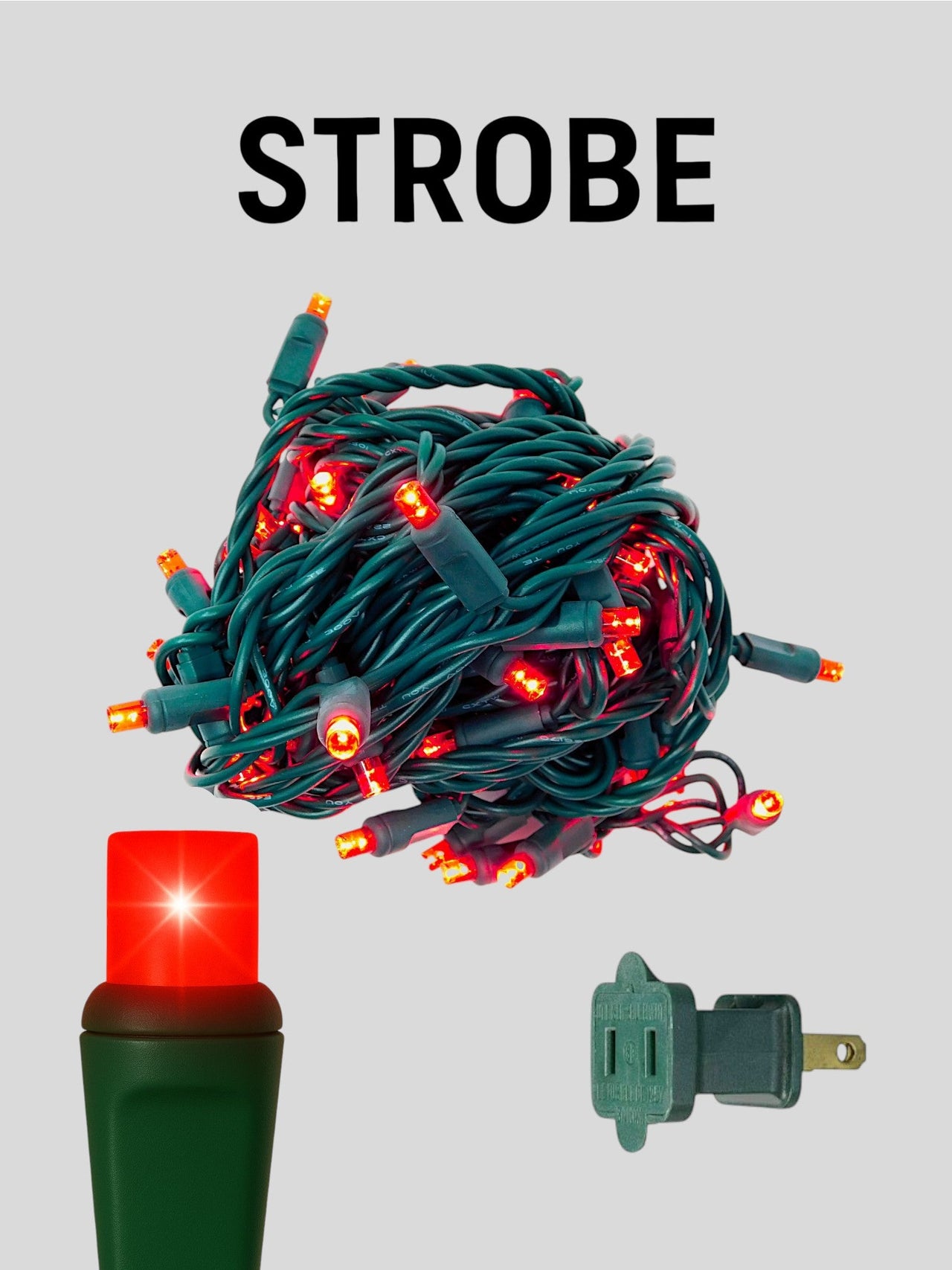 50L 6" Spacing Strobe Mini Lights
